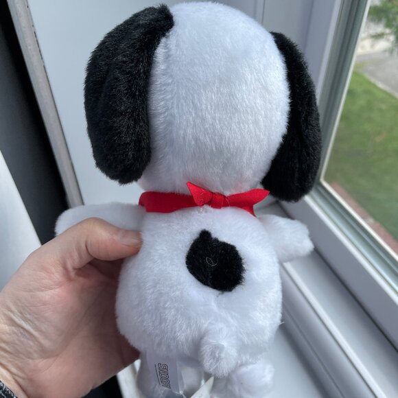 Collectible Snoopy Peanuts 8" plush stuffed animal with bandana - Picture 3 of 5